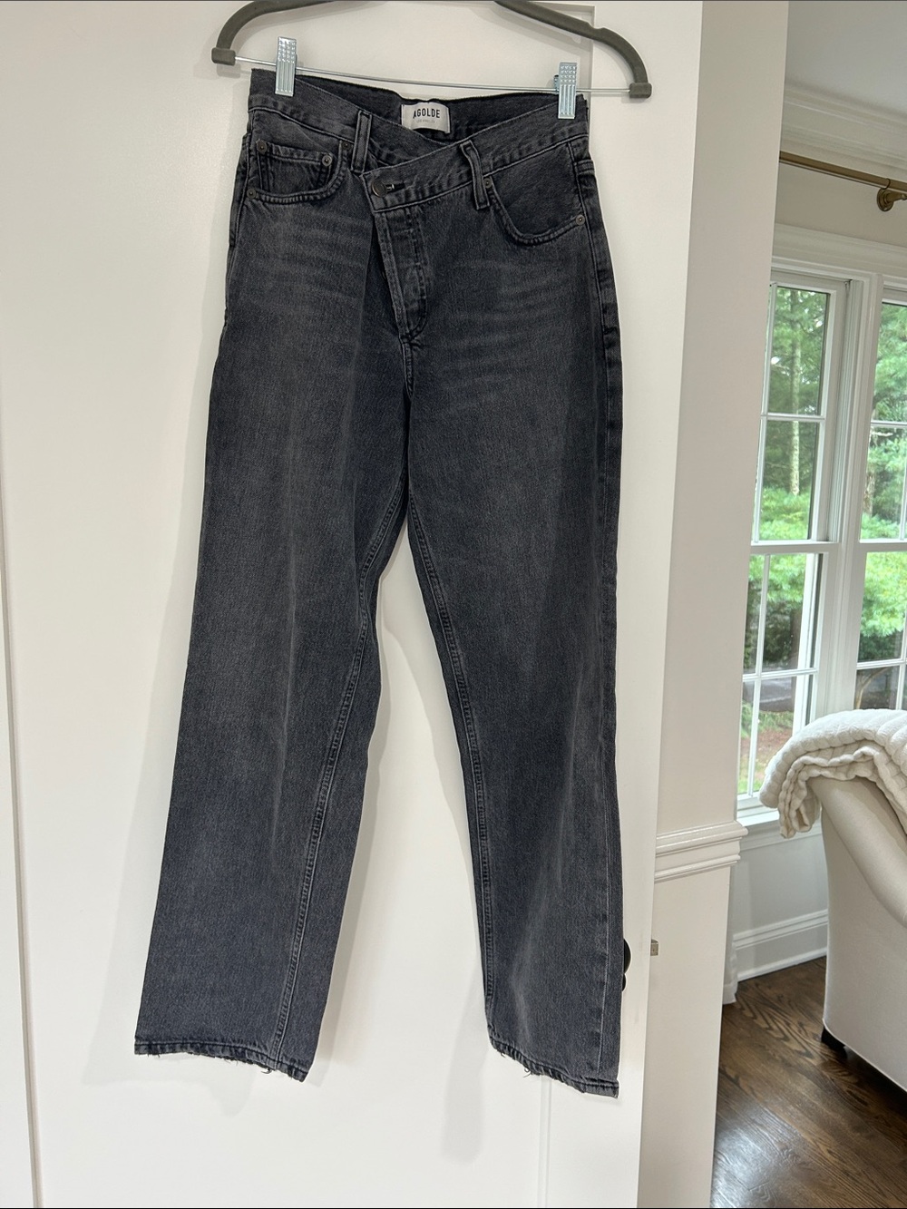 Agolde Women's Jeans in Washed Black